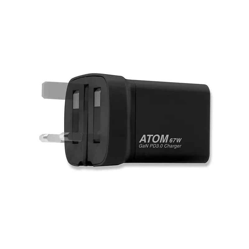 Xpower Atom 67W Wall Charger - Black Xpower Atom 67W Wall Charger - Black